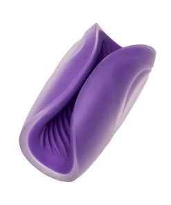 California Exotic Novelties What's New Gripper Ribbed Male Masturbator In Purple