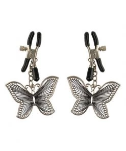 XR Brands What's New Butterfly Nipple Clamps