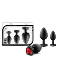 Luxe Bling Red Heart Shaped Training Kit What's New