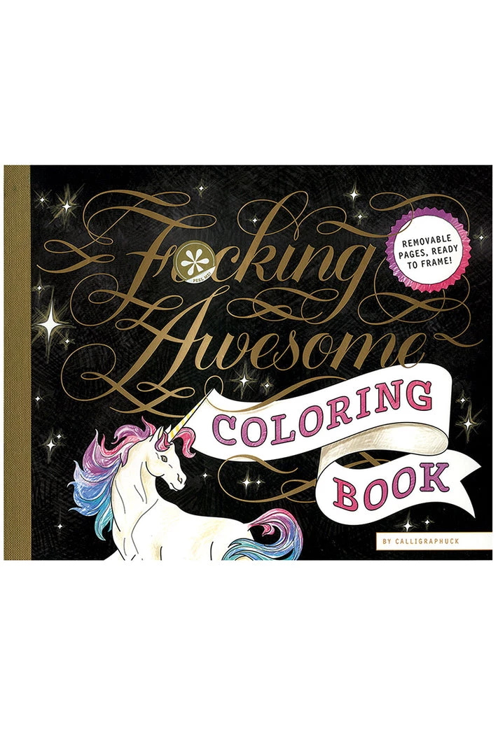 * What's New Fucking Awesome Coloring Book 1 * What's New Fucking Awesome Coloring Book