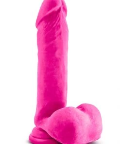 Blush Novelties Au Natural Hero 8 Inch Dildo In Pink