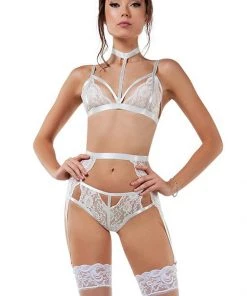 Starline Ivory Ms. Rebel Bralette Set