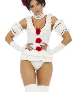 * What's New Let's Play A Game Sexy Movie Clown Character Costume