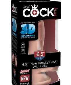 Pipedream Products King Cock Plus Triple Density 6.5" Cock With Balls What's New