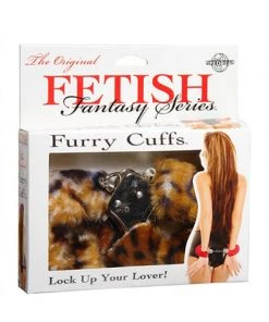 Pipedream Products Furry Cuffs In Leopard What's New