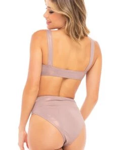 Oh La La Cheri What's New Capri Bikini Set In Rose Gold