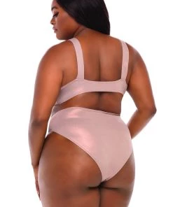 Oh La La Cheri What's New Capri Bikini Set In Rose Gold