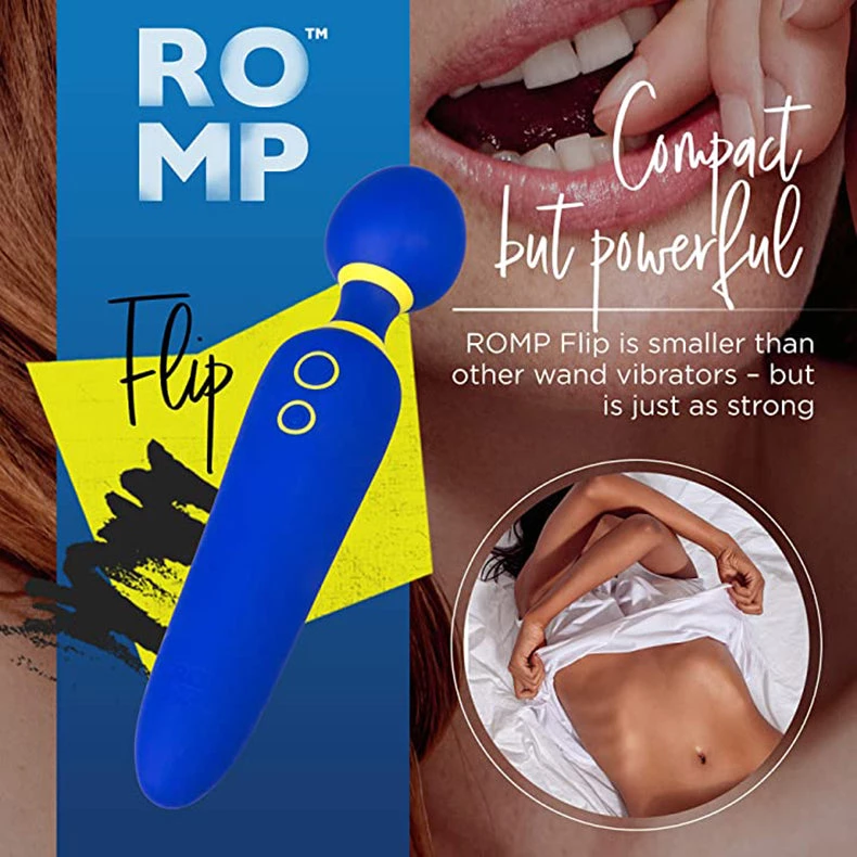What's New Romp Flip Wand Vibrator 4 What's New Romp Flip Wand Vibrator
