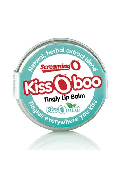 Screaming O Kissoboo Tingly Lip Balm - Each - Kissomint 1 Screaming O Kissoboo Tingly Lip Balm - Each - Kissomint