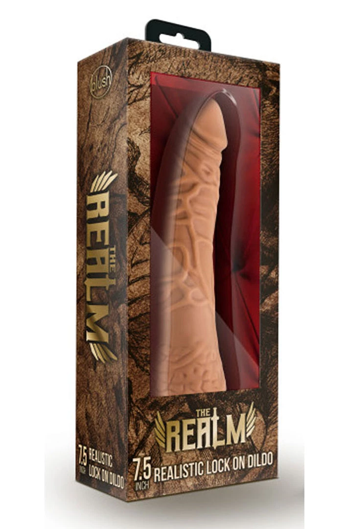Blush Novelties The Realm - Realistic 7.5 Inch Lock On Dildo 3 Blush Novelties The Realm - Realistic 7.5 Inch Lock On Dildo