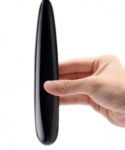 Le Wand What's New Black Obsidian Crystal Slim Wand