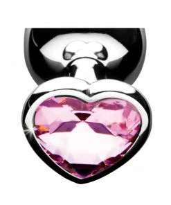 Booty Sparks What's New Pink Heart Gem Anal Plug Set
