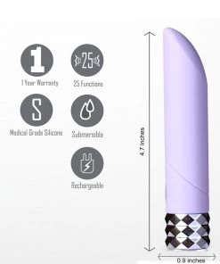 Maia Toys What's New Angel Crystal Gems Vibrator In Purple