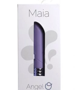 Maia Toys What's New Angel Crystal Gems Vibrator In Purple