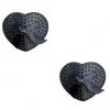 Neva Nude Wicked Saintz Black Diamond With Bow Heart Reusable Pasties What's New