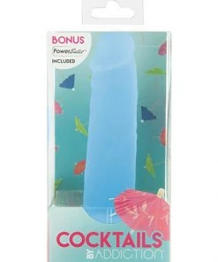 BMS Enterprise What's New Blue Lagoon Cocktails 5.5 Inch Silicone Dildo