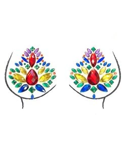 Neva Nude Rainbow Crystal Jewel Nipztix Pasties What's New