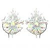 Neva Nude Frozen Crystal Jewel Nipztix Pasties What's New