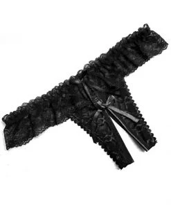 Donna Di Capri Lace Crotchless Thong