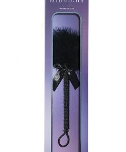 Midnight What's New Feather Tickler In Black