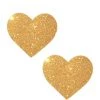 Neva Nude Gold Fairy Dust Glitter I Heart U Pasties