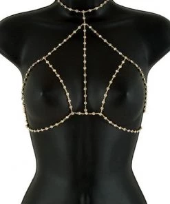 * Rhinestone Bra Chain What's New