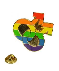 * Rainbow Double Male Pin What's New