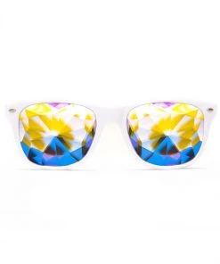GloFx What's New Ultimate Kaleidoscope Glasses In White