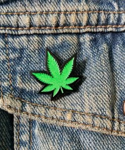 Wood Rocket Weed Leaf Enamel Pin What's New
