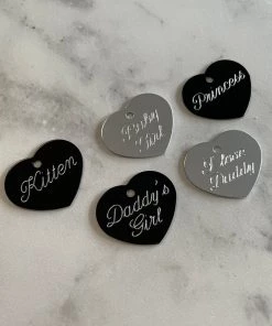 Mystic Treasure What's New Pink And Black Lace BDSM Collar