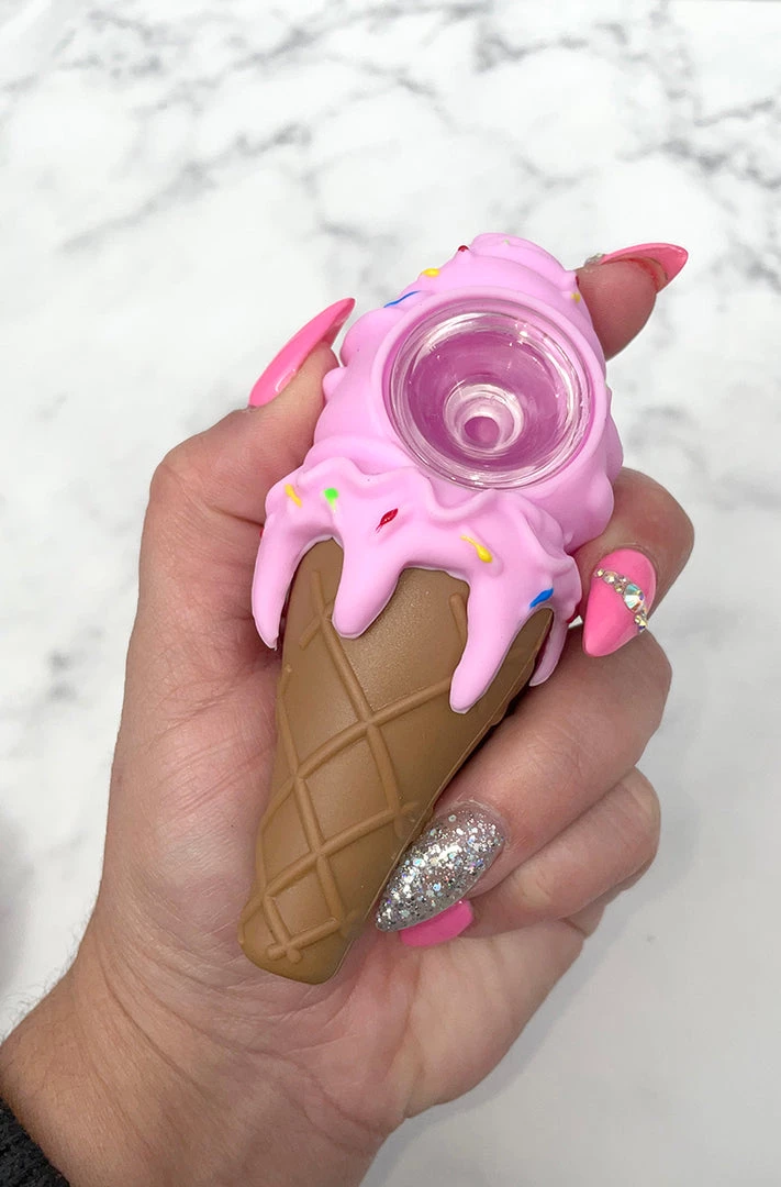 PIECEMAKER Ice Cream Silicone Pipe 4 PIECEMAKER Ice Cream Silicone Pipe