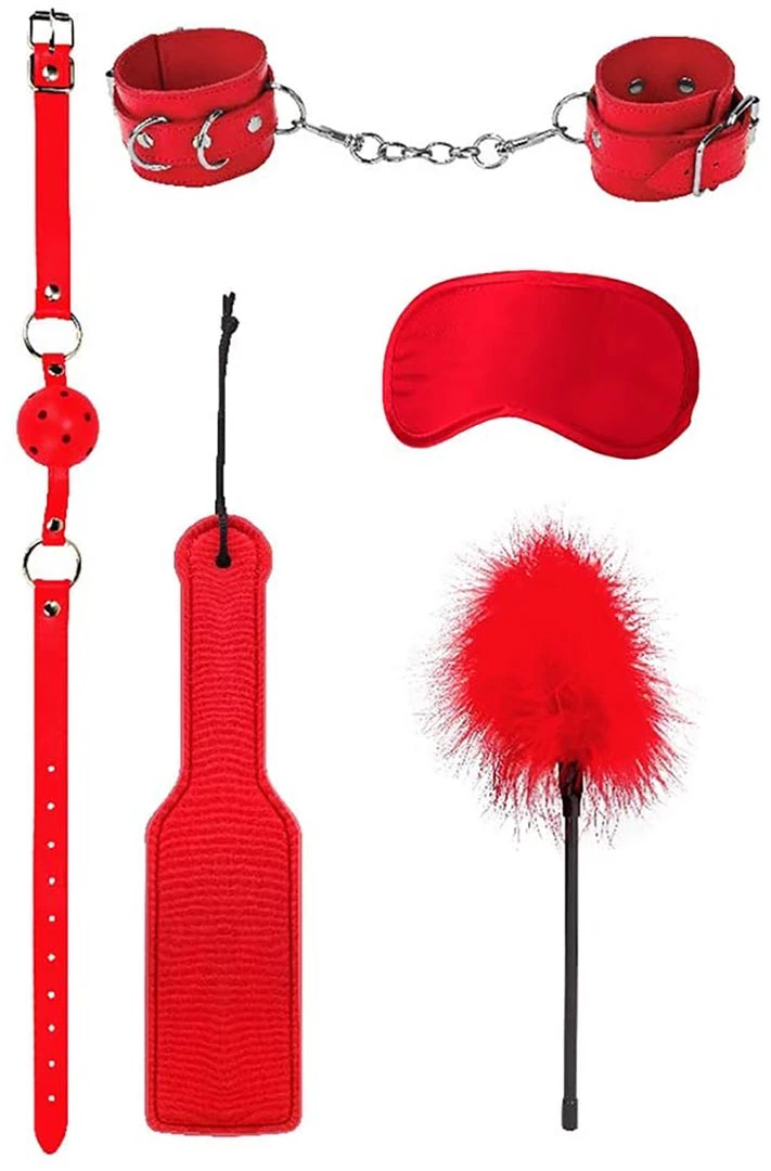 Shots Introductory Bondage Kit #4 In Red What's New 1 Shots Introductory Bondage Kit #4 In Red What's New