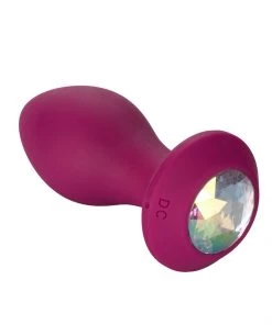 California Exotic Novelties Power Gem Vibrating Crystal Probe In Purple