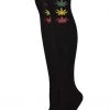 * Rasta Over The Knee Weed Socks