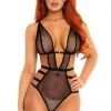 Leg Avenue Fishnet Strappy Teddy What's New