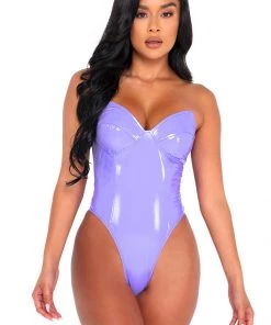 Roma What's New Glamonatrix Vinyl Bodysuit