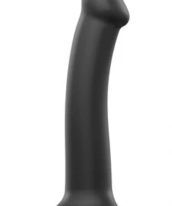 Strap On Me Black Bendable Silicone Dildo