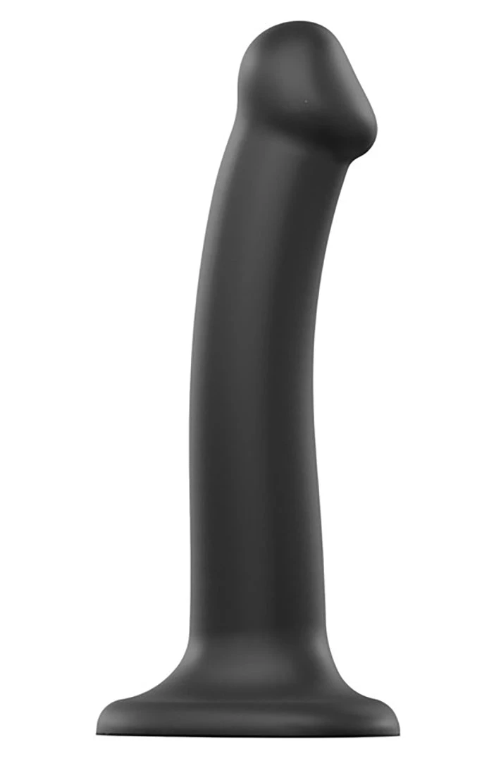 Strap On Me Black Bendable Silicone Dildo 1 Strap On Me Black Bendable Silicone Dildo