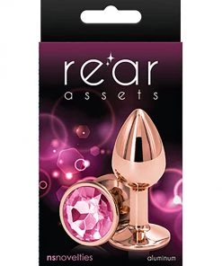 NS Novelties Rear Assets Rose Gold Small Pink