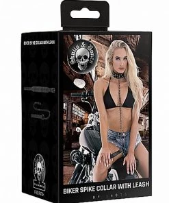 Shots Spikes Leather Collar And Leash What's New