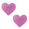 Neva Nude Pegasus Kisses Purple Pink Iridescent Glitter Heart Pasties What's New