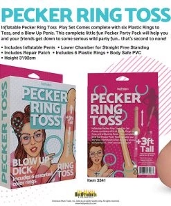 Hott Products Inflatable Pecker Ring Toss What's New