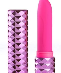 Maia Toys What's New Roxie Crystal Gem Lipstick Vibrator In Pink