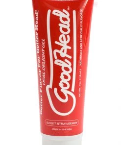 Doc Johnson What's New Goodhead Oral Delight Gel In Strawberry