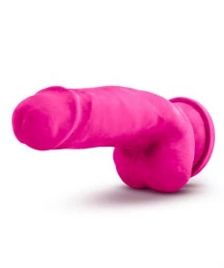 Blush Novelties What's New Au Natural Beefy 7 Inch Pink Dildo