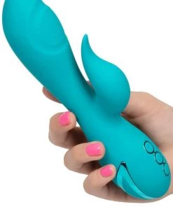 California Exotic Novelties California Dreaming Santa Monica Starlet Blue Rabbit Style Vibrator