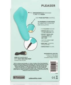 California Exotic Novelties Slay Pleaser Green Vibrator