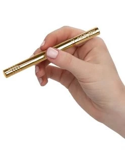 California Exotic Novelties What's New Hidden Pleasures Vibrator In Gold