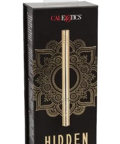 California Exotic Novelties What's New Hidden Pleasures Vibrator In Gold