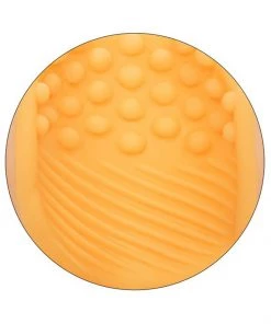 California Exotic Novelties Gripper Ribbed Male Masturbator In Orange